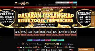 Batig Slot Saldo Gratis Hari Ini 4D Hari Ini