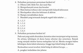 Dampak Negatif Sifat Takabur Ditunjukkan Oleh Nomor